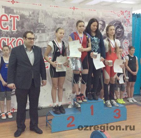 Озерчане выступили на Чемпионате МО по тяжёлой атлетике