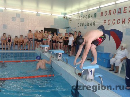 В ДЮСШ «Чайка» провели «Президентские спортивные игры» по плаванию