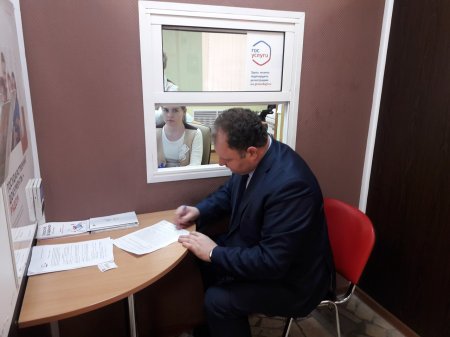 Глава городского округа Д.С. Богданов будет голосовать в Озёрах